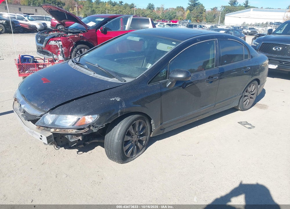 2010 HONDA CIVIC EX-L VIN: 2HGFA1F95AH545158