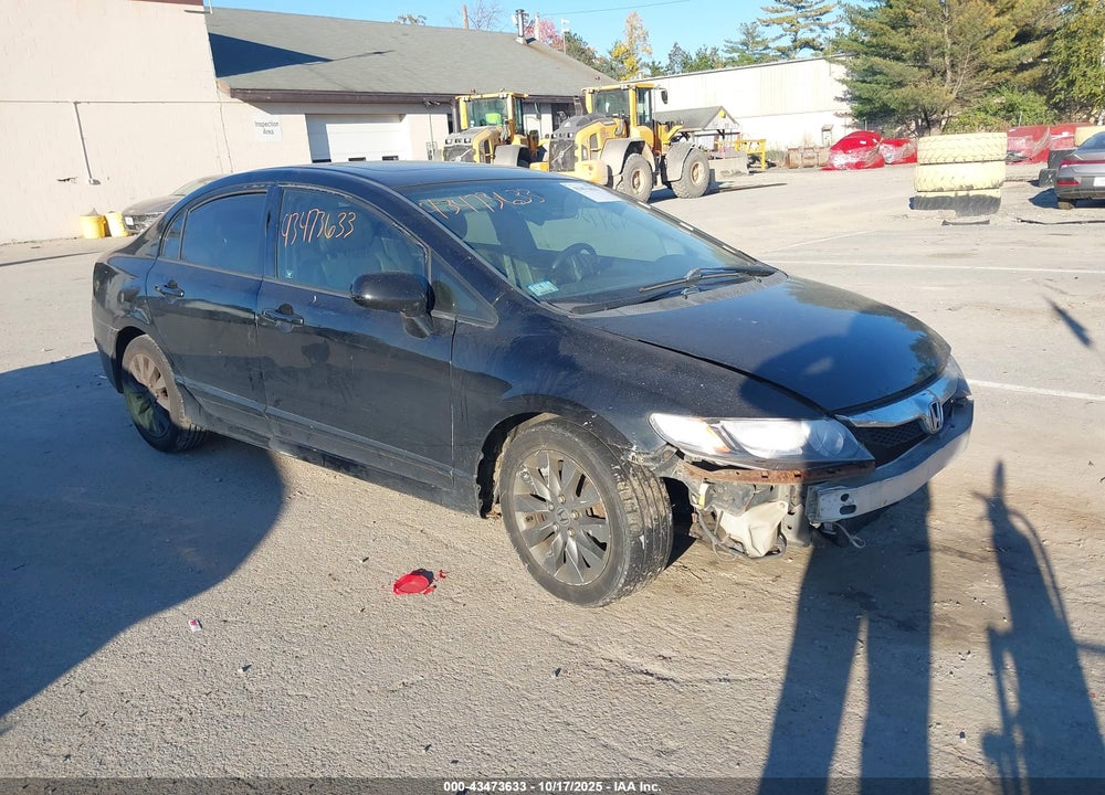 2010 HONDA CIVIC EX-L VIN: 2HGFA1F95AH545158