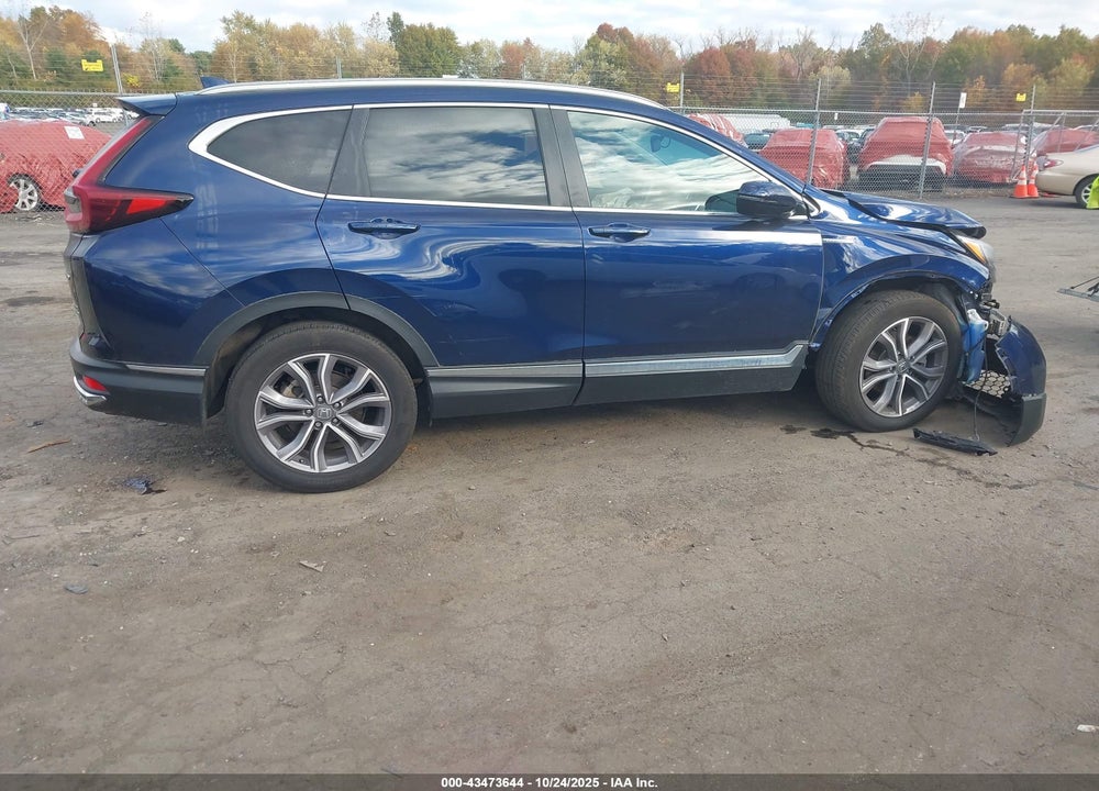 2022 HONDA CR-V HYBRID TOURING VIN: 5J6RT6H97NL045697