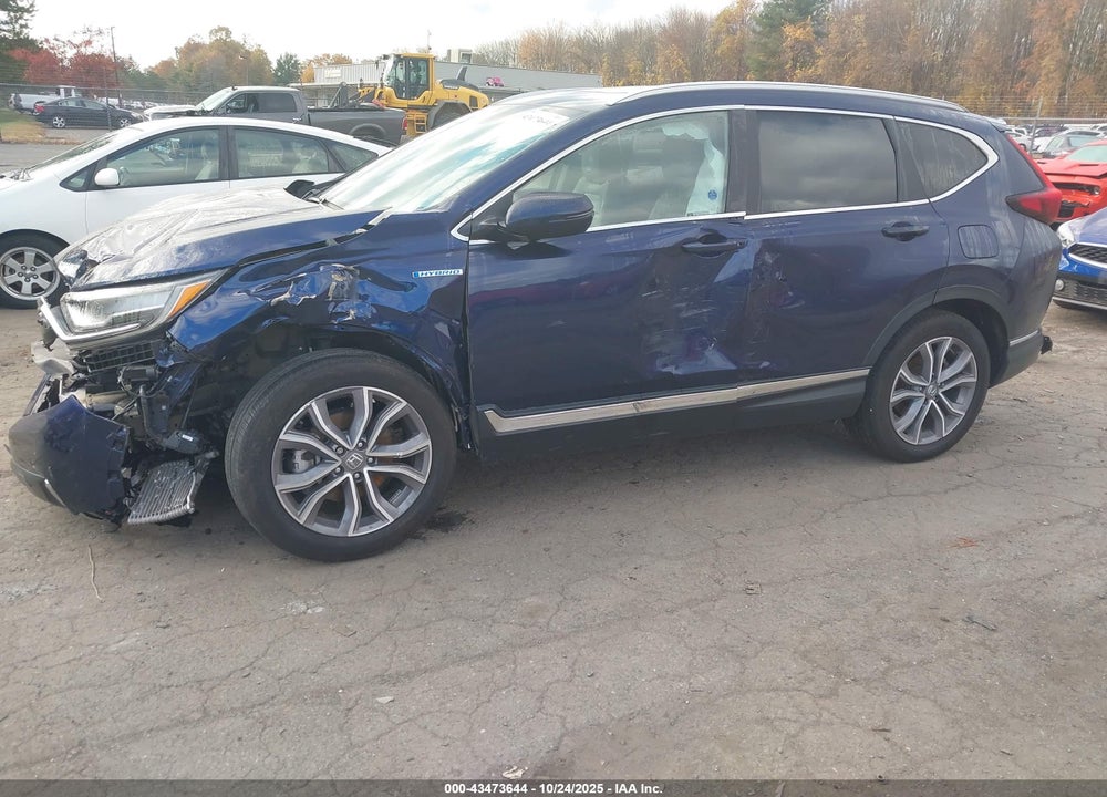 2022 HONDA CR-V HYBRID TOURING VIN: 5J6RT6H97NL045697