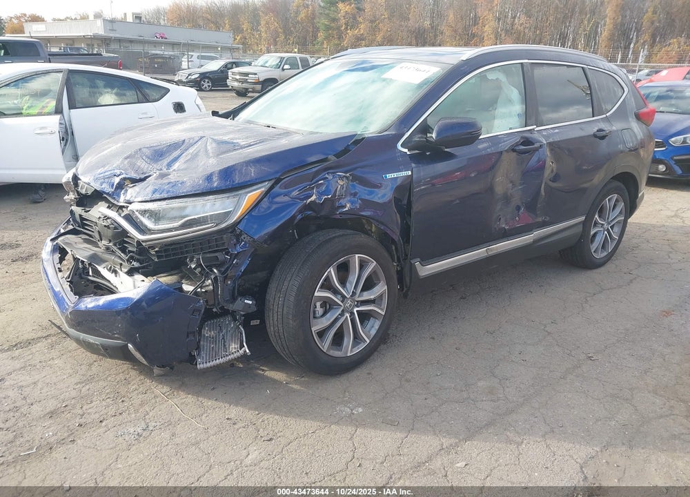 2022 HONDA CR-V HYBRID TOURING VIN: 5J6RT6H97NL045697