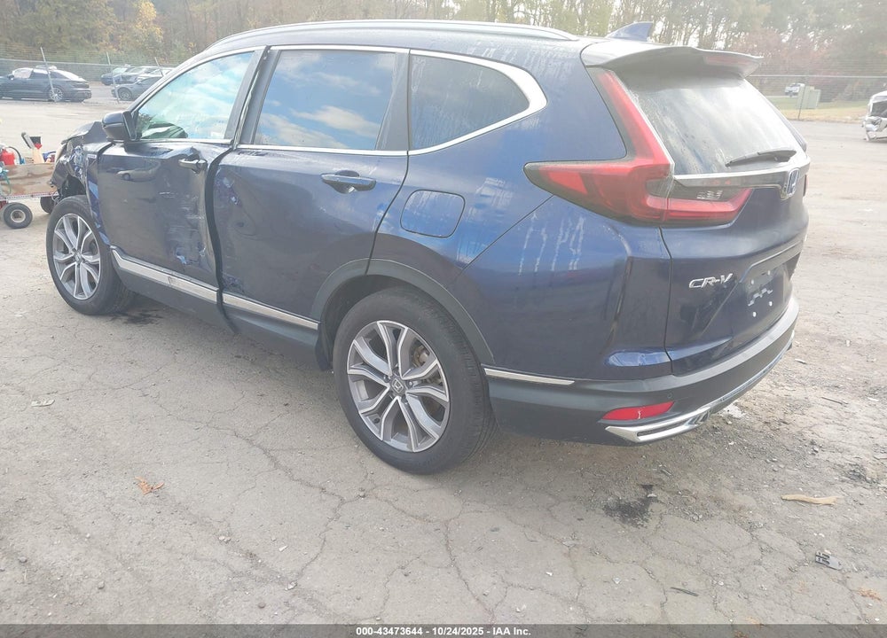 2022 HONDA CR-V HYBRID TOURING VIN: 5J6RT6H97NL045697