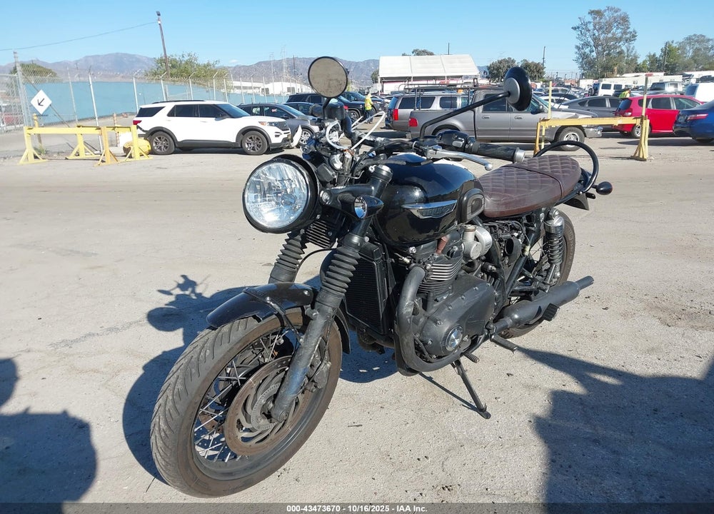 2018 TRIUMPH MOTORCYCLE BONNEVILLE T120/BLACK VIN: SMTD40HL7JT872780