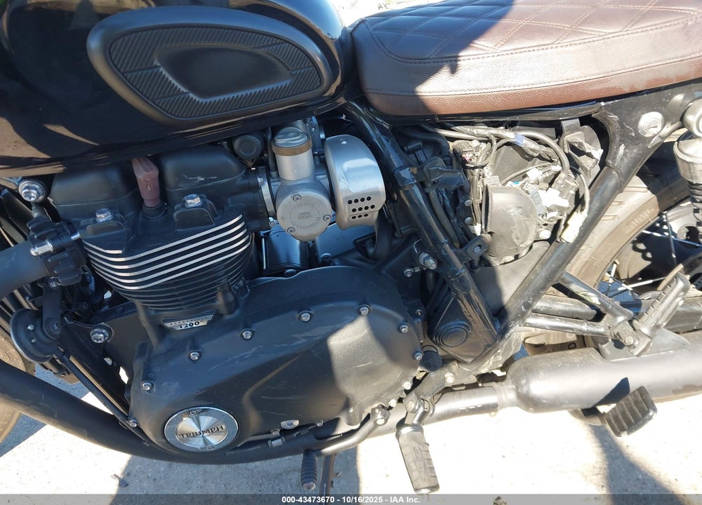 2018 TRIUMPH MOTORCYCLE BONNEVILLE T120/BLACK VIN: SMTD40HL7JT872780