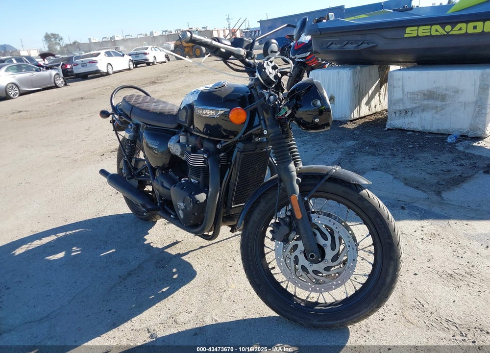 2018 TRIUMPH MOTORCYCLE BONNEVILLE T120/BLACK VIN: SMTD40HL7JT872780