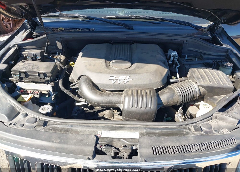 2012 JEEP GRAND CHEROKEE LIMITED VIN: 1C4RJFBG1CC318357