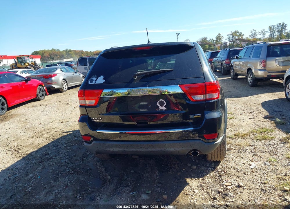 2012 JEEP GRAND CHEROKEE LIMITED VIN: 1C4RJFBG1CC318357