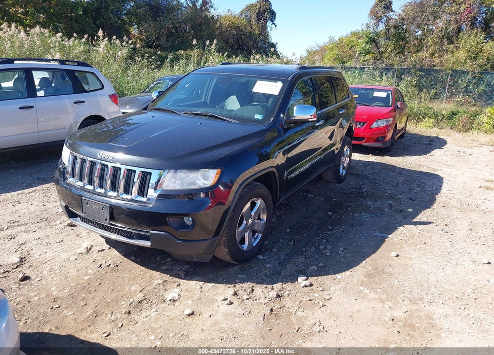 2012 JEEP GRAND CHEROKEE LIMITED VIN: 1C4RJFBG1CC318357