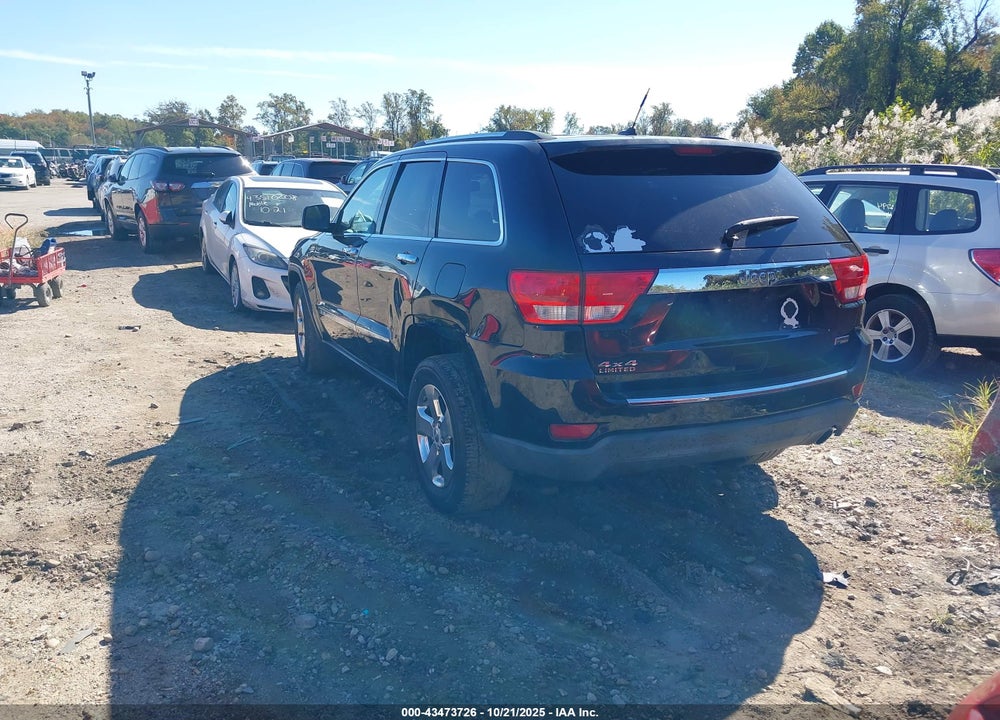 2012 JEEP GRAND CHEROKEE LIMITED VIN: 1C4RJFBG1CC318357