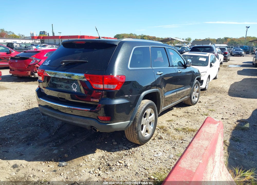 2012 JEEP GRAND CHEROKEE LIMITED VIN: 1C4RJFBG1CC318357