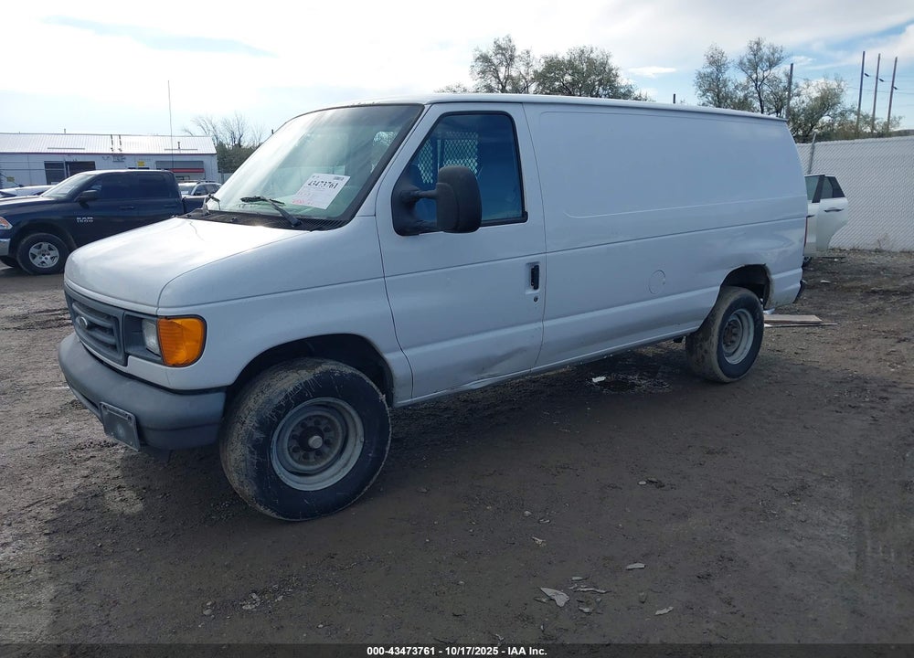 2007 FORD E-350 SUPER DUTY COMMERCIAL/RECREATIONAL VIN: 1FTSE34L37DB07868