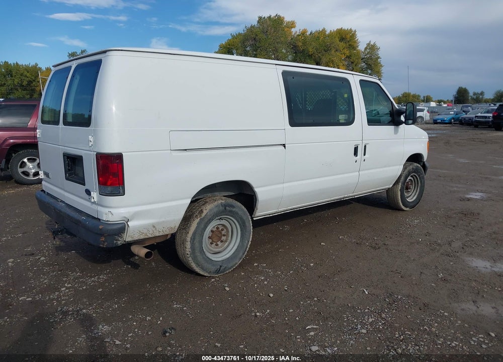 2007 FORD E-350 SUPER DUTY COMMERCIAL/RECREATIONAL VIN: 1FTSE34L37DB07868