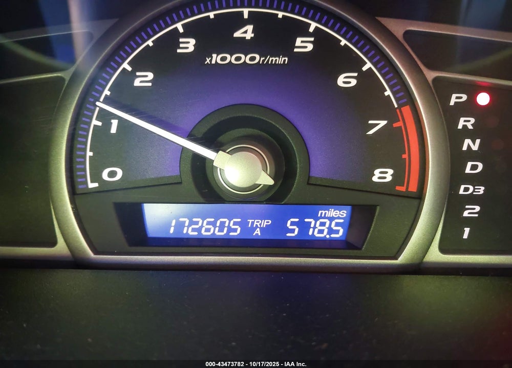 2006 HONDA CIVIC VIN: 1HGFA16516L054383