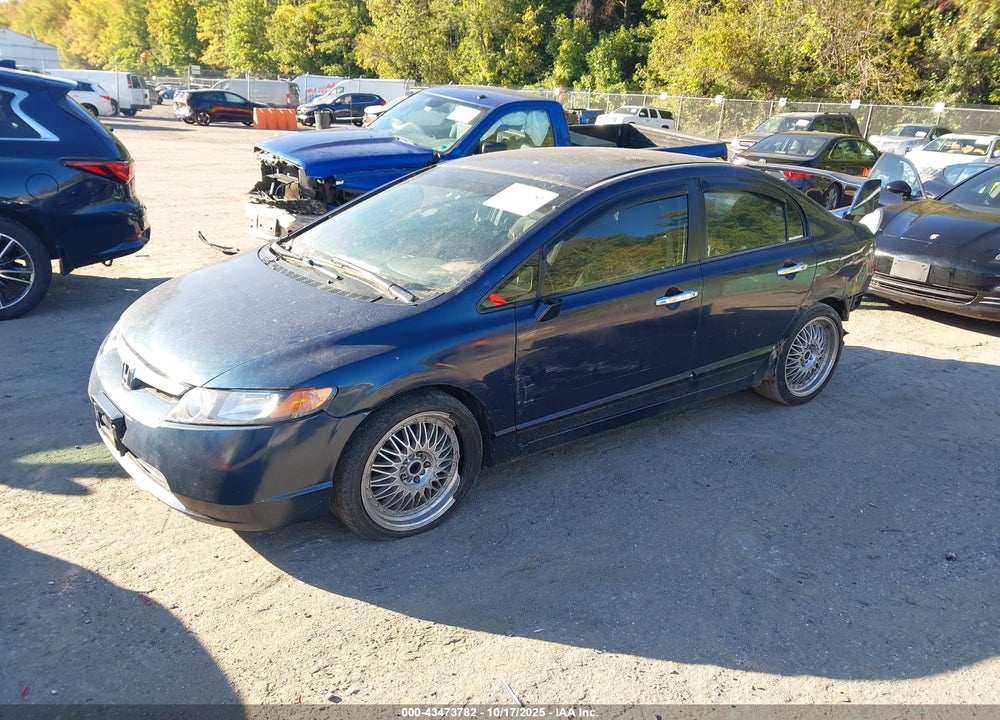 2006 HONDA CIVIC VIN: 1HGFA16516L054383