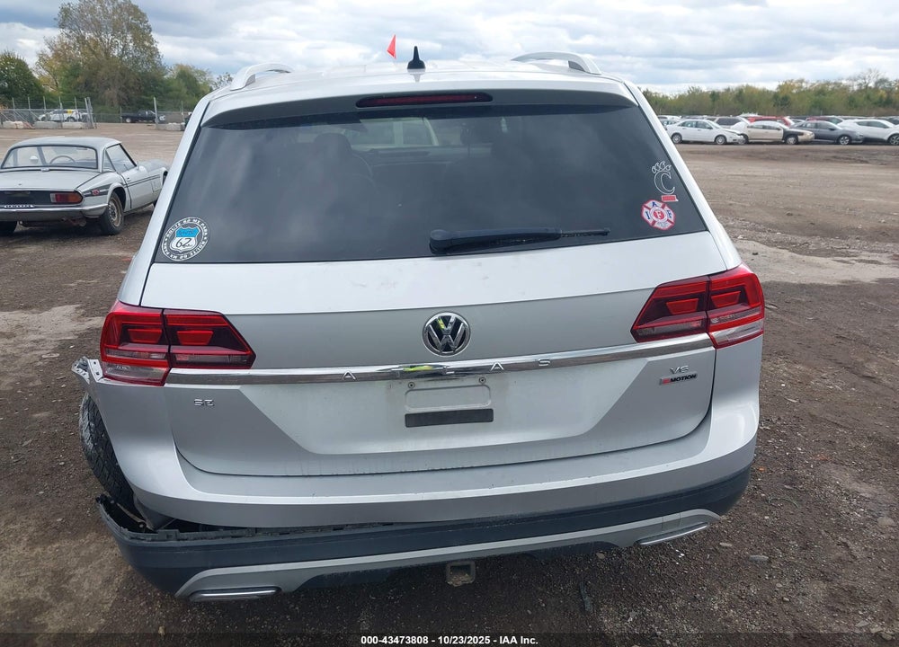 2019 VOLKSWAGEN ATLAS 3.6L V6 SE W/TECHNOLOGY VIN: 1V2UR2CA0KC567543