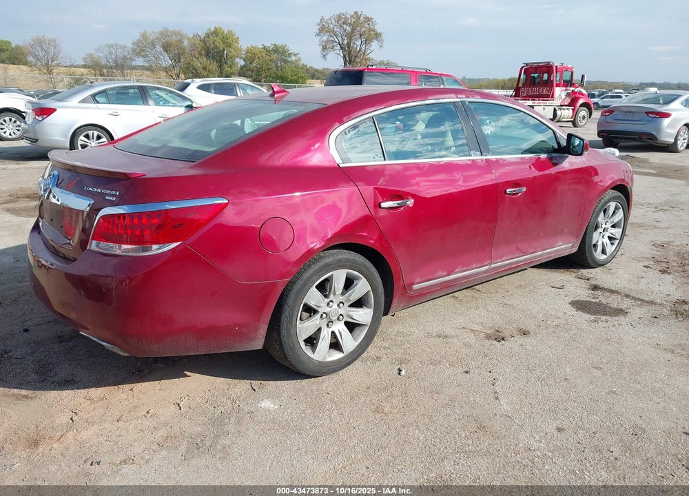2011 BUICK LACROSSE CXS VIN: 1G4GE5ED0BF195389