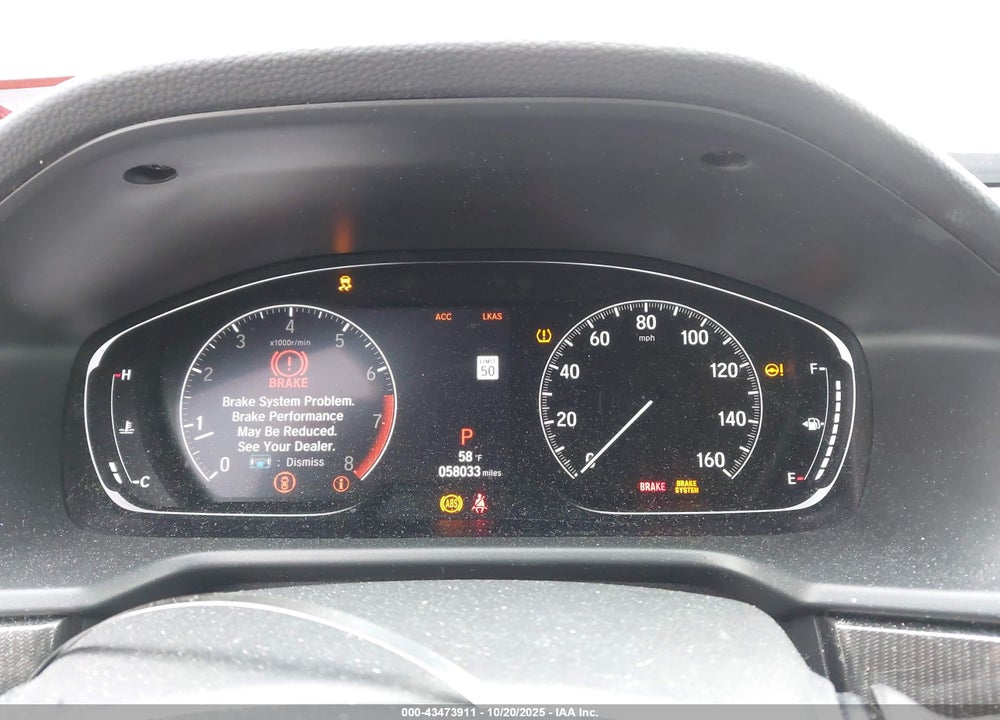 2019 HONDA ACCORD SPORT VIN: 1HGCV1F30KA008040