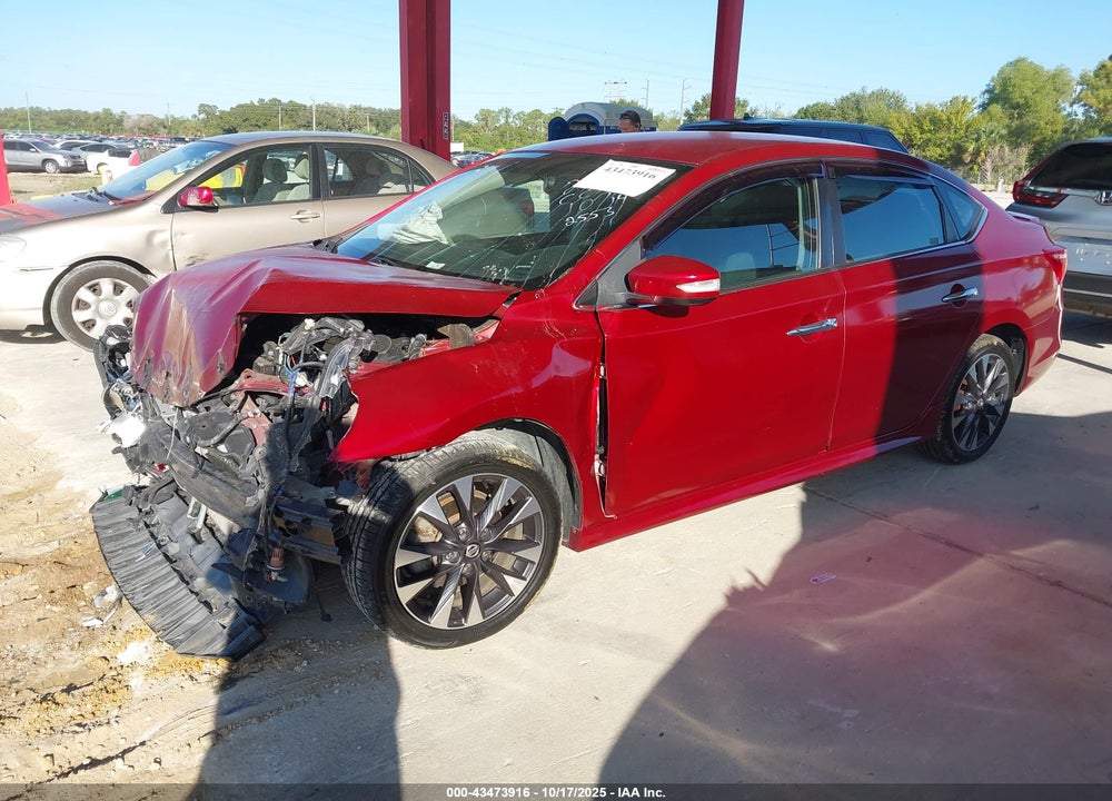 2018 NISSAN SENTRA SR VIN: 3N1AB7AP2JY222553