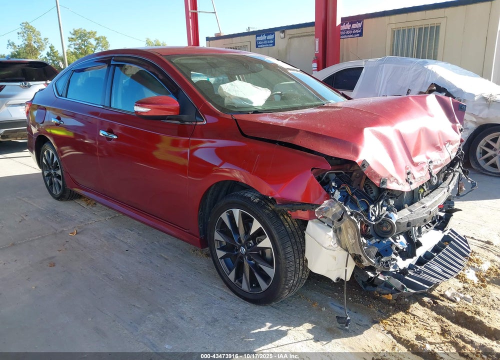 2018 NISSAN SENTRA SR VIN: 3N1AB7AP2JY222553