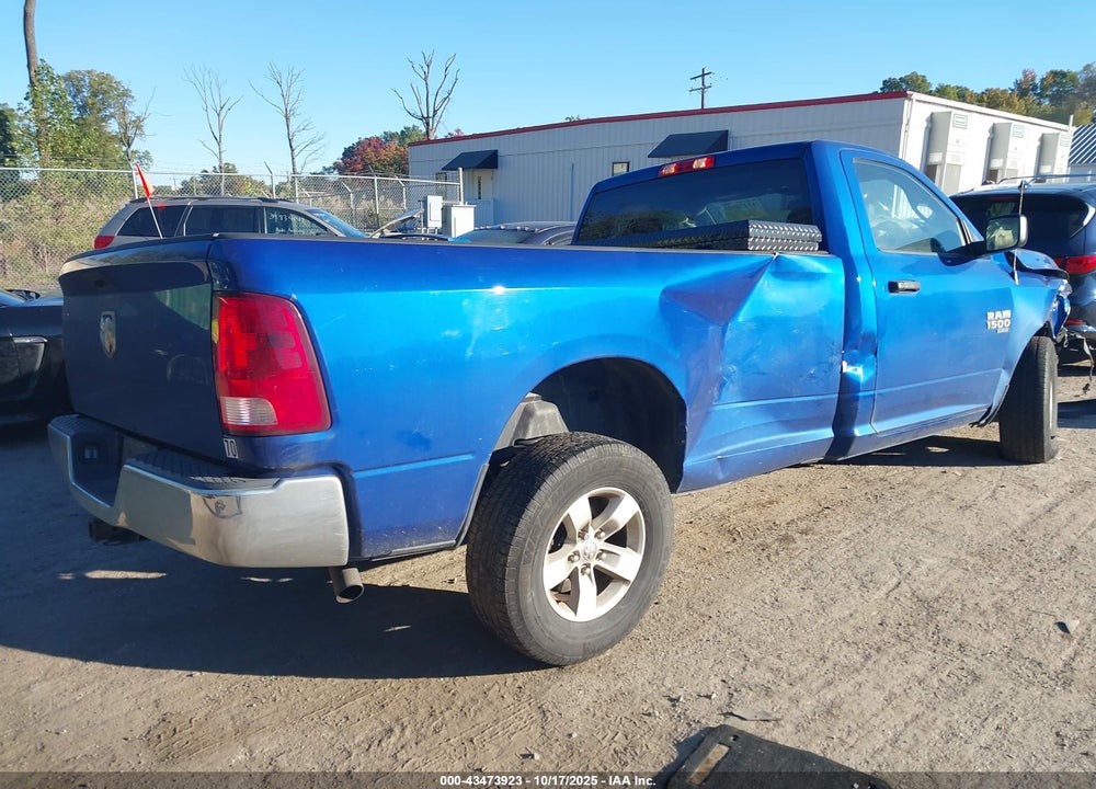 2019 RAM 1500 CLASSIC TRADESMAN 4X2 8' BOX VIN: 3C6JR6DGXKG541132