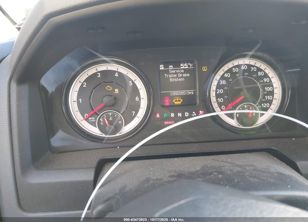 2019 RAM 1500 CLASSIC TRADESMAN 4X2 8' BOX VIN: 3C6JR6DGXKG541132