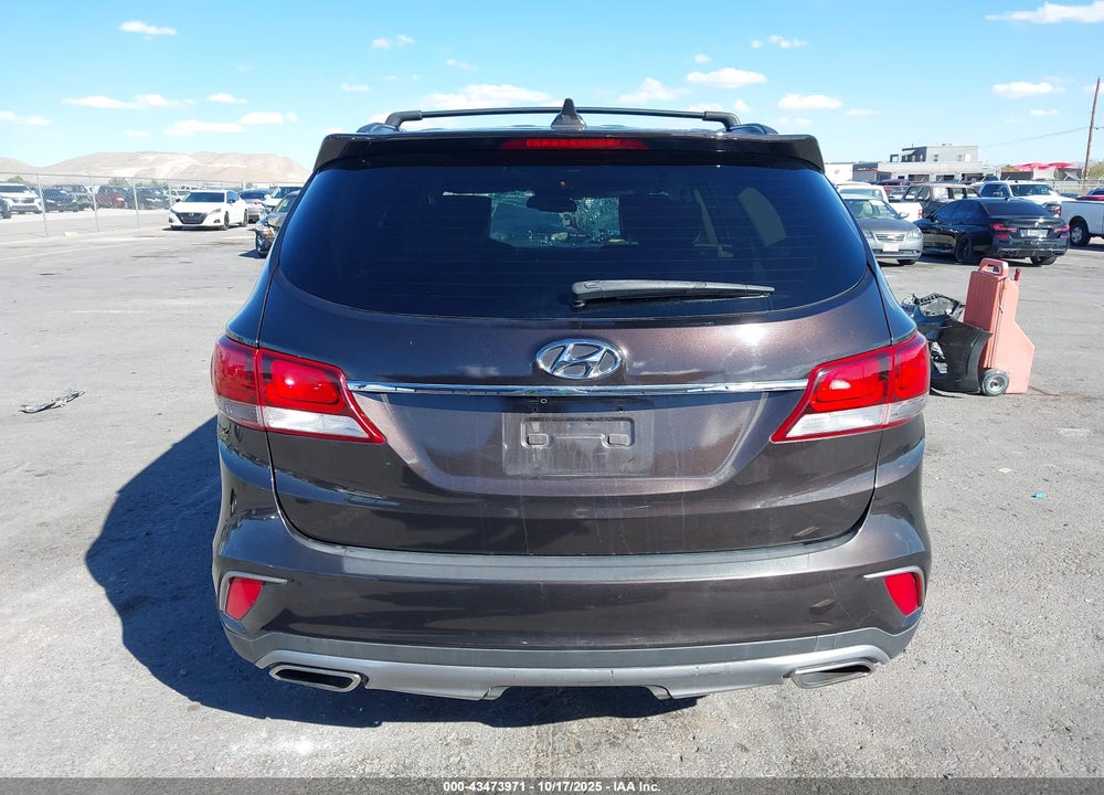 2017 HYUNDAI SANTA FE SE VIN: KM8SM4HF8HU246582