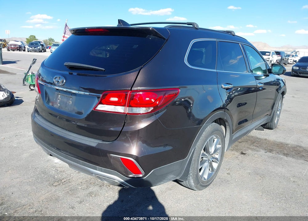 2017 HYUNDAI SANTA FE SE VIN: KM8SM4HF8HU246582