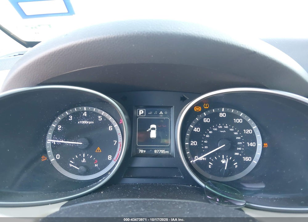 2017 HYUNDAI SANTA FE SE VIN: KM8SM4HF8HU246582