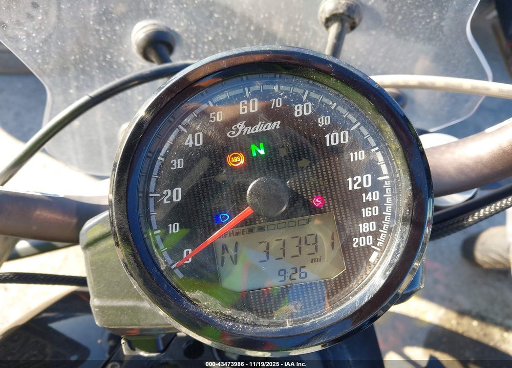 2019 INDIAN MOTORCYCLE CO. FTR 1200 VIN: 56KRTA225K3150894