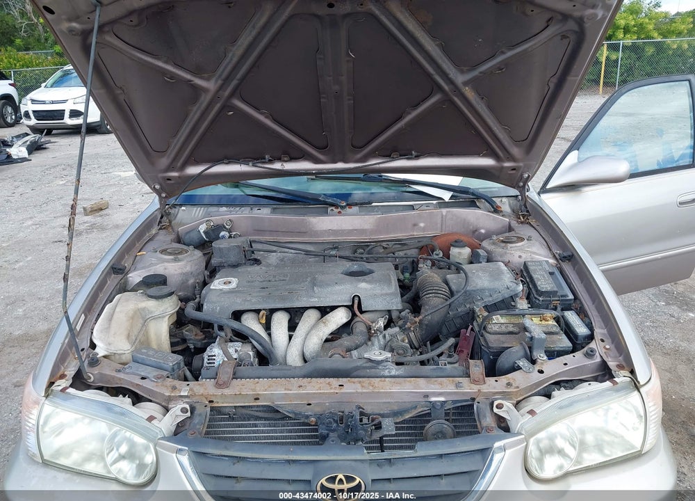 2001 TOYOTA COROLLA LE VIN: 2T1BR12E81C501271
