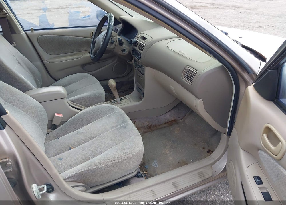2001 TOYOTA COROLLA LE VIN: 2T1BR12E81C501271