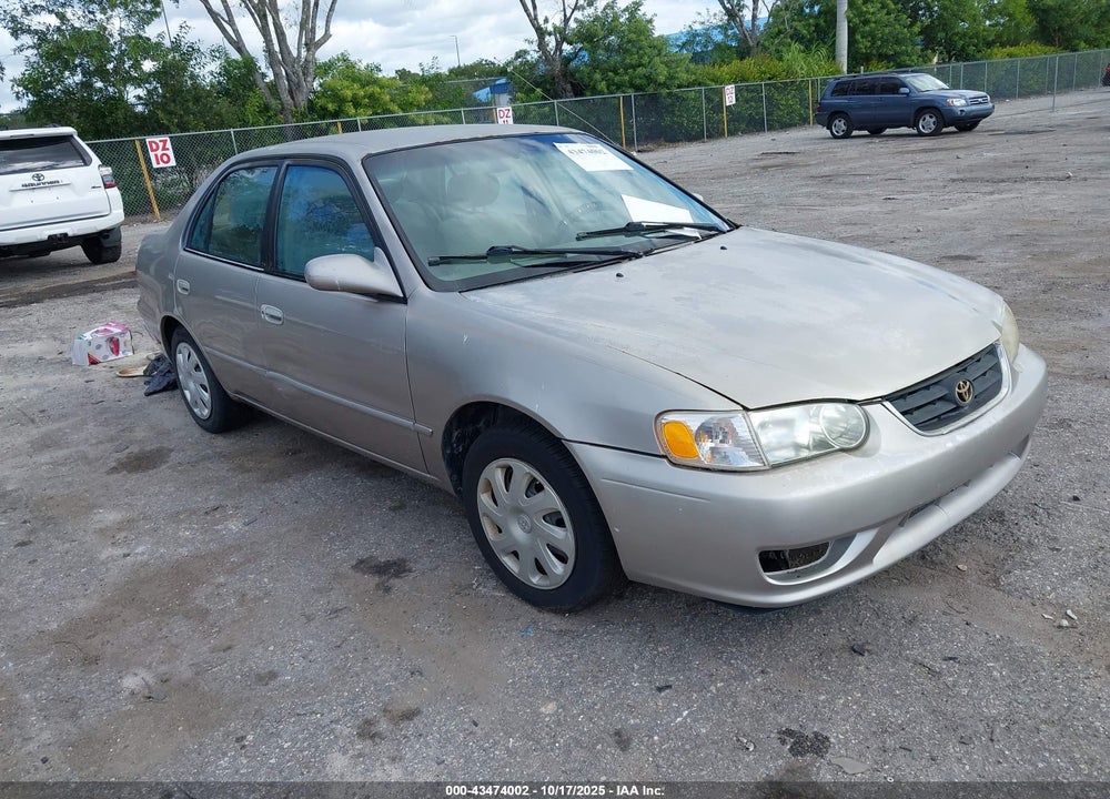 2001 TOYOTA COROLLA LE VIN: 2T1BR12E81C501271