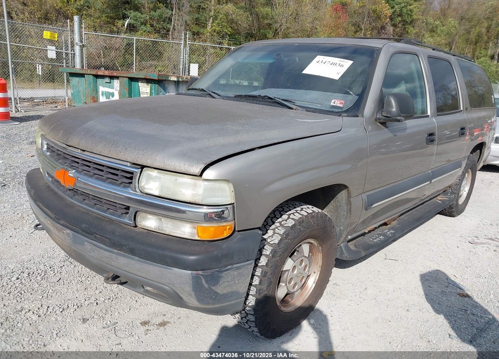2002 CHEVROLET SUBURBAN 1500 LS VIN: 3GNFK16T22G326674