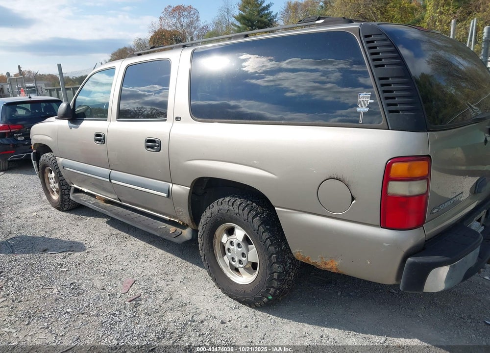 2002 CHEVROLET SUBURBAN 1500 LS VIN: 3GNFK16T22G326674