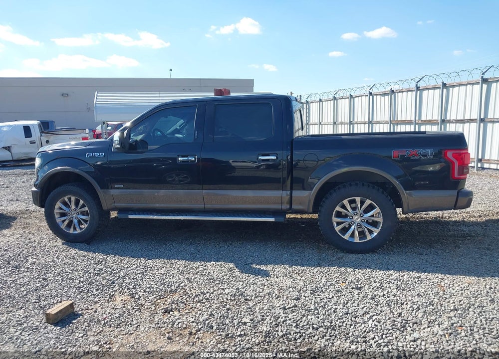 2016 FORD F-150 LARIAT VIN: 1FTEW1EG2GFC55398