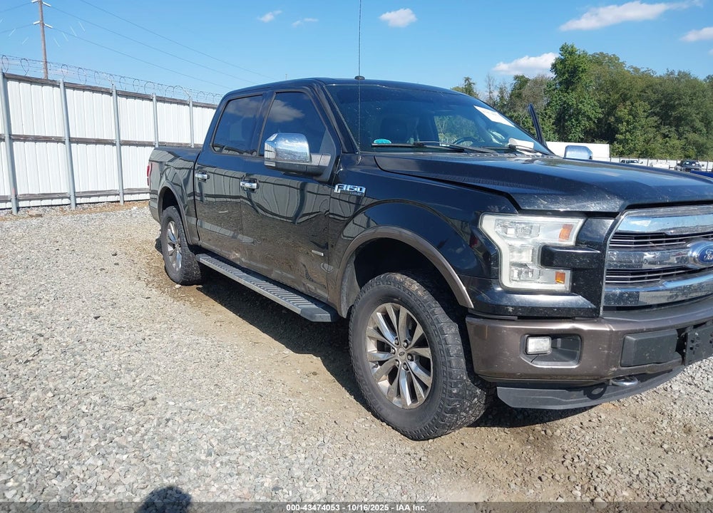 2016 FORD F-150 LARIAT VIN: 1FTEW1EG2GFC55398