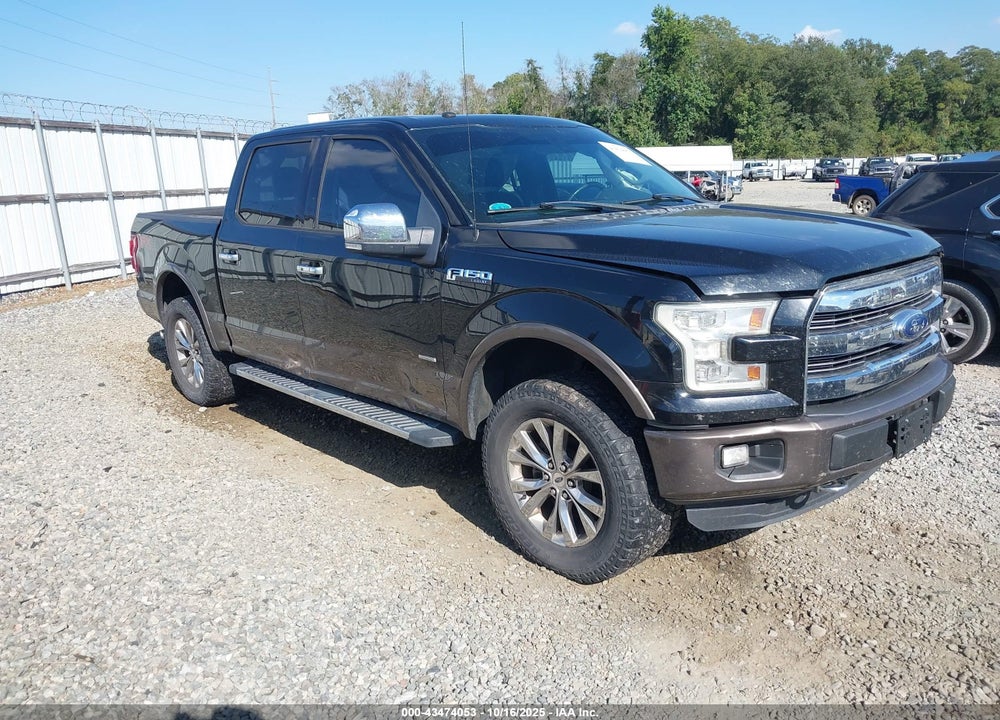 2016 FORD F-150 LARIAT VIN: 1FTEW1EG2GFC55398