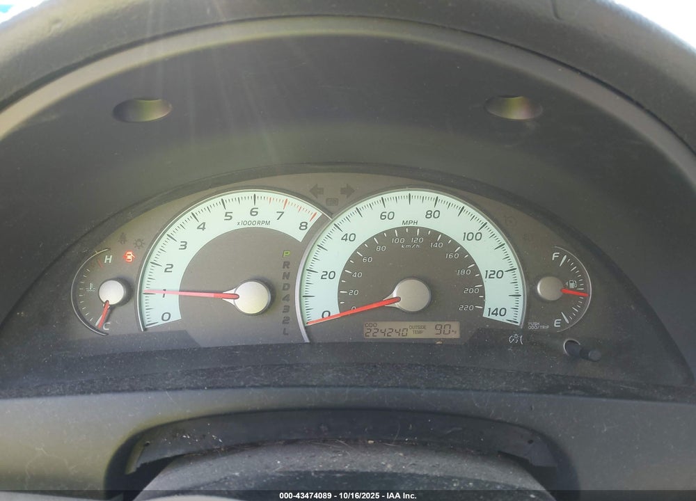 2009 TOYOTA CAMRY VIN: 4T1BE46KX9U389760