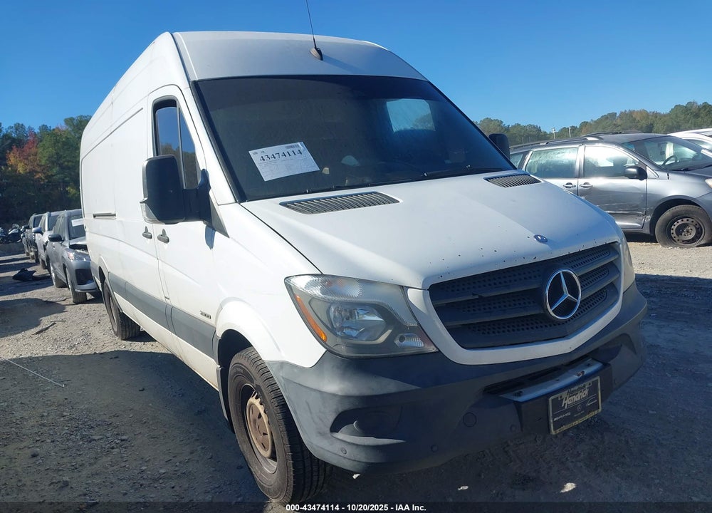 2015 MERCEDES-BENZ SPRINTER 2500 HIGH ROOF VIN: WD3PE8DC3FP145675