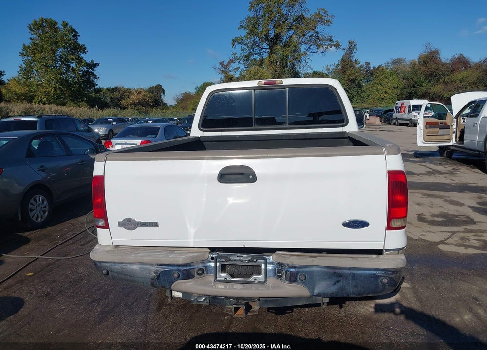 2005 FORD F-250 LARIAT/XL/XLT VIN: 1FTSW21P05EA19821