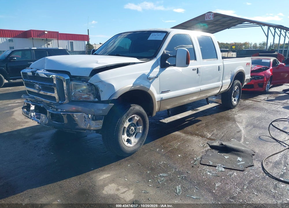 2005 FORD F-250 LARIAT/XL/XLT VIN: 1FTSW21P05EA19821