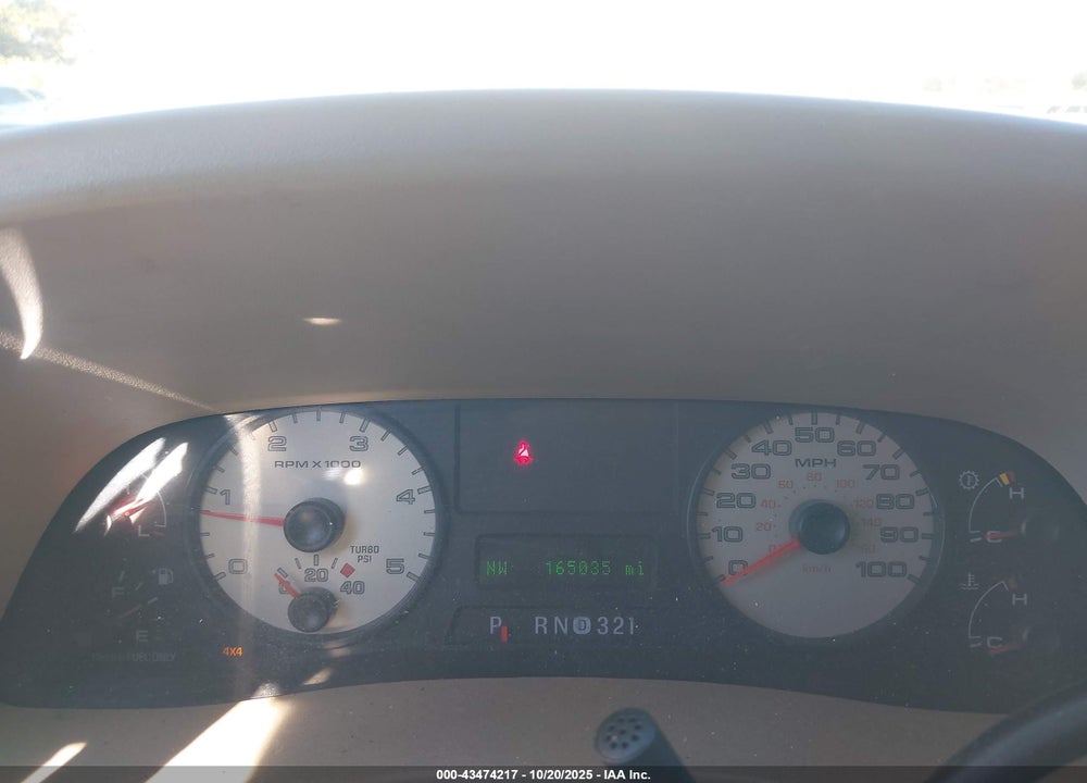 2005 FORD F-250 LARIAT/XL/XLT VIN: 1FTSW21P05EA19821