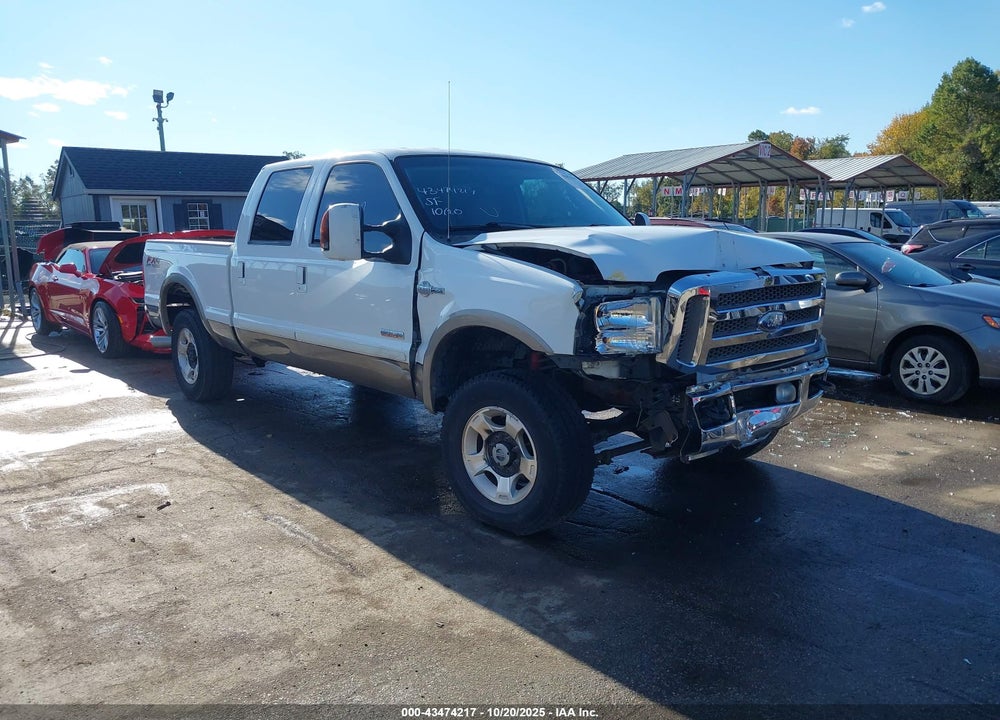 2005 FORD F-250 LARIAT/XL/XLT VIN: 1FTSW21P05EA19821