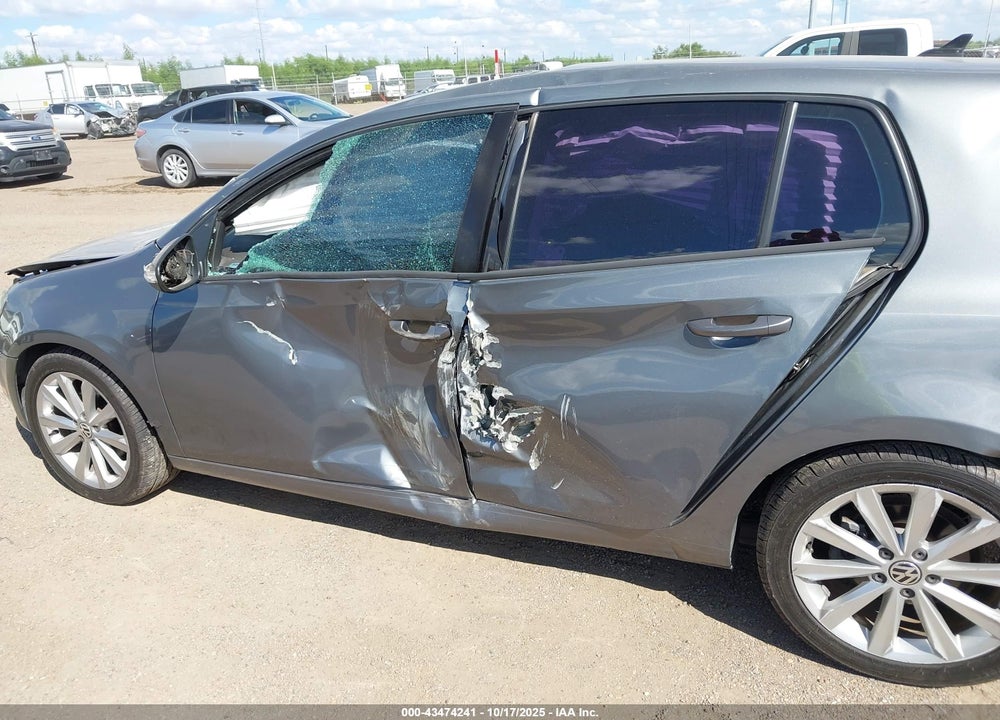 2012 VOLKSWAGEN GOLF VIN: WVWDM7AJ3CW265048