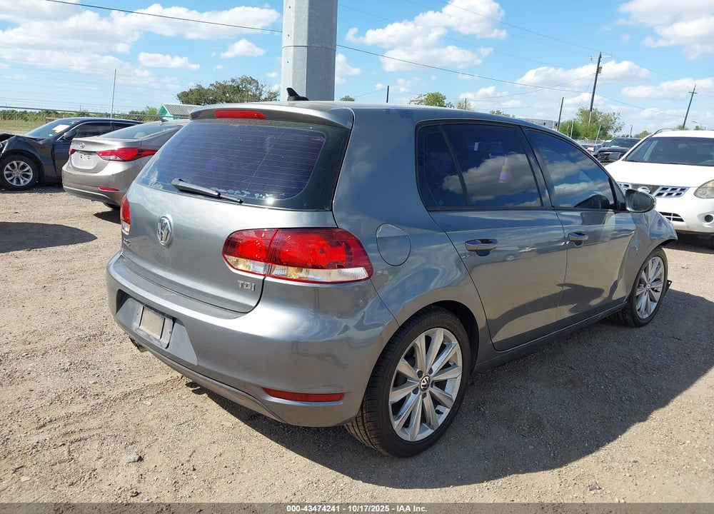 2012 VOLKSWAGEN GOLF VIN: WVWDM7AJ3CW265048