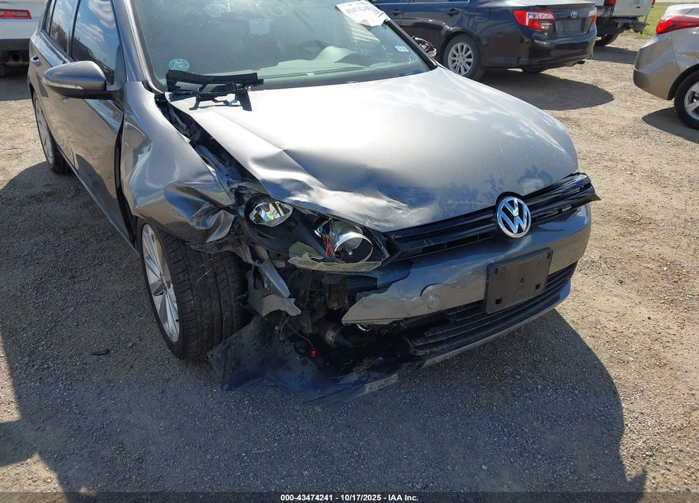 2012 VOLKSWAGEN GOLF VIN: WVWDM7AJ3CW265048