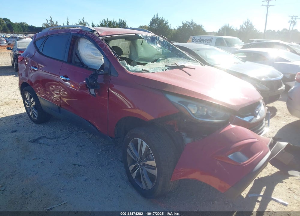 2014 HYUNDAI TUCSON LIMITED VIN: KM8JU3AGXEU926763