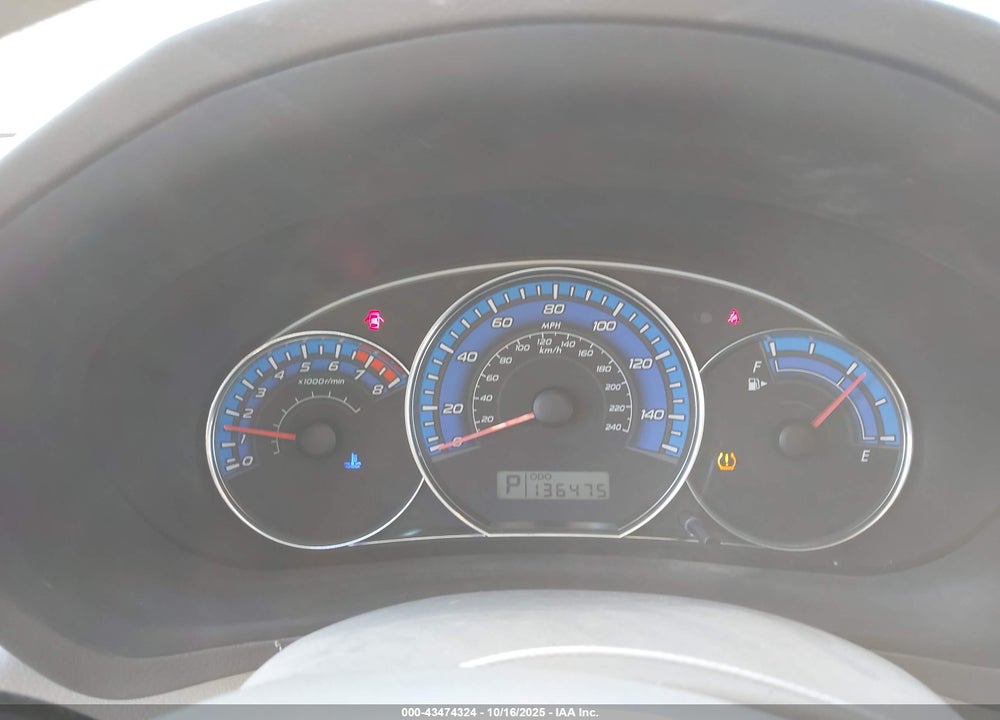 2009 SUBARU FORESTER 2.5XT VIN: JF2SH65639H727652