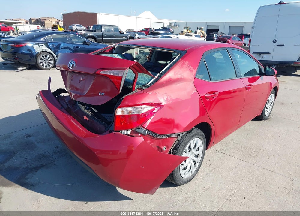 2017 TOYOTA COROLLA VIN: 5YFBURHE7HP648129
