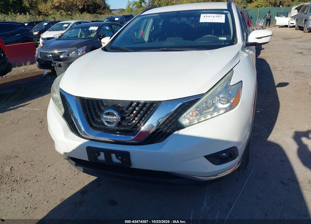 2016 NISSAN MURANO SV VIN: 5N1AZ2MH1GN157616
